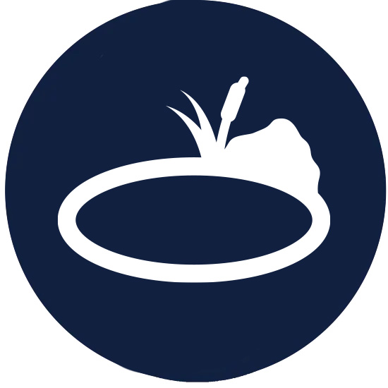 pond and lake cleaning icon